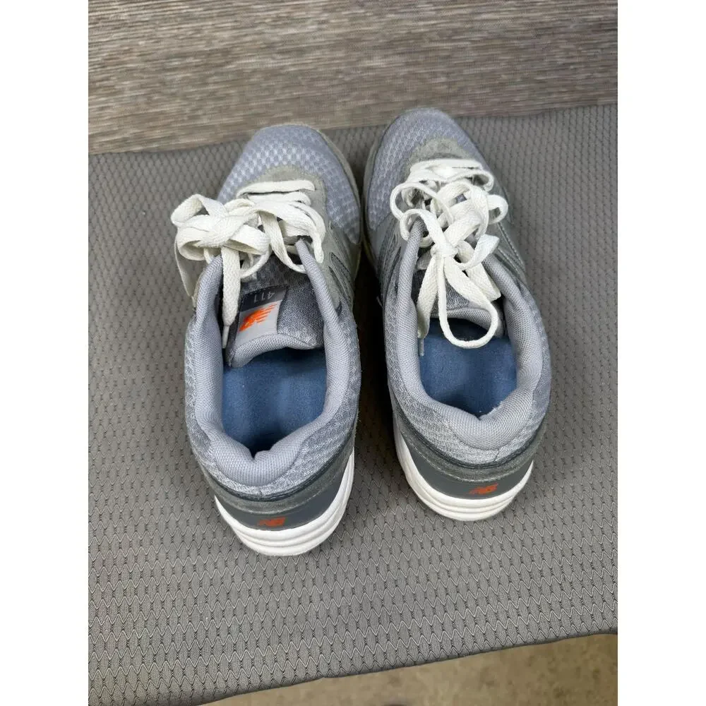 New Balance 411 Shoes Mens Size 9 2E Gray Mesh Walking Cush+ Athletic Sneakers
